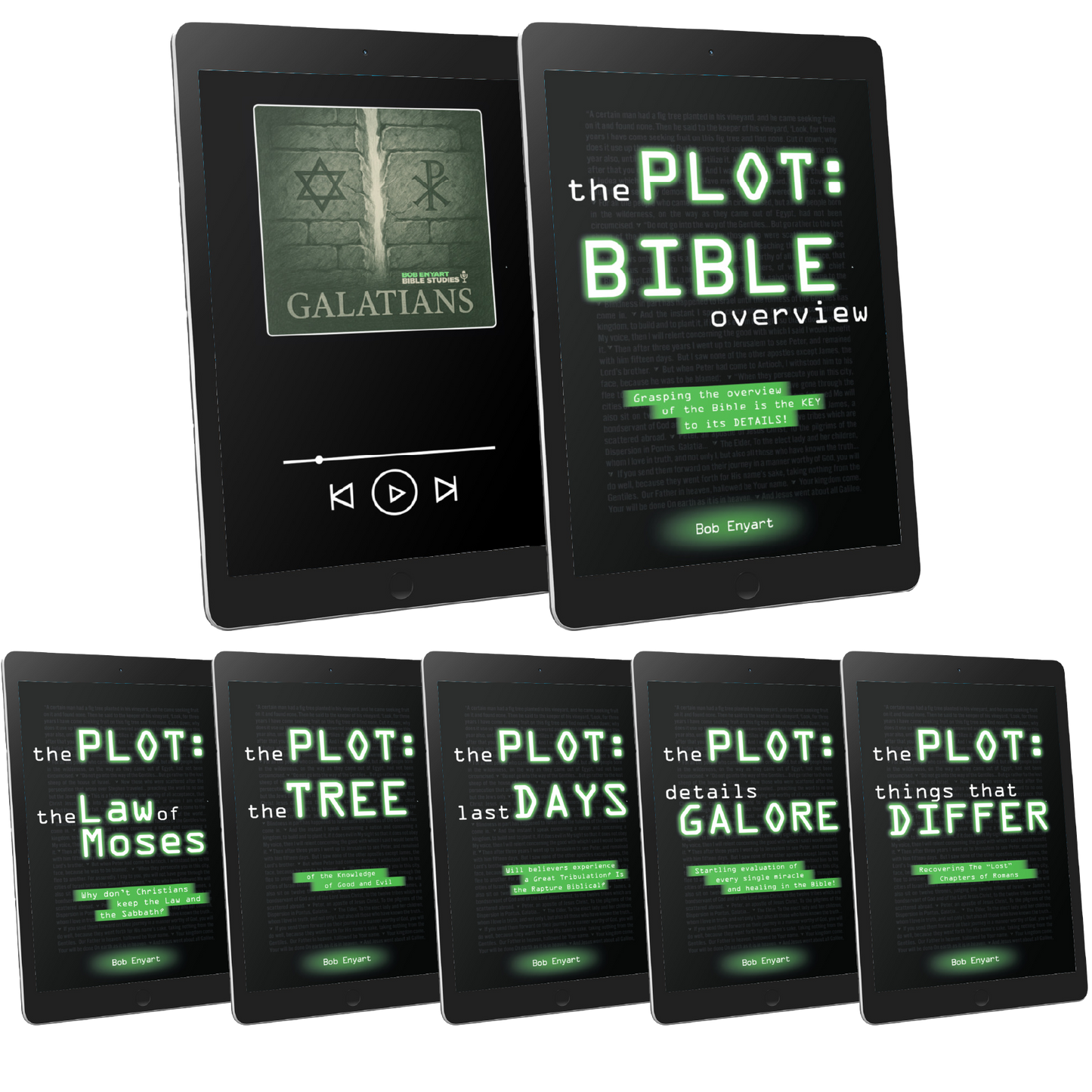 The Plot (Full Ebook Set) + Galatians Study | BUNDLE