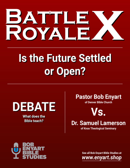 Written Debate - Battle Royale X: Is the Future Settled or Open?