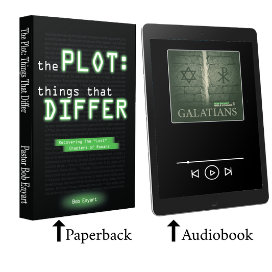 The Plot: Things That Differ (Paperback) & Galatians Study (Audiobook) BUNDLE